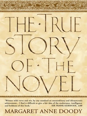 cover image of The True Story of the Novel (Text Only)